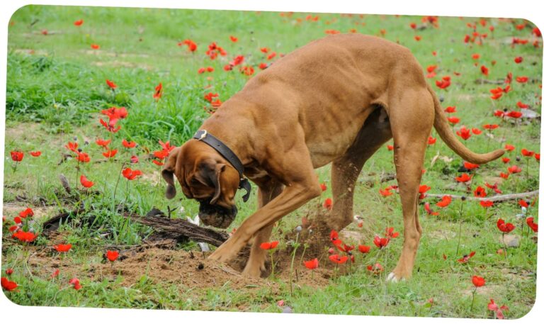 uniko blog dog digging