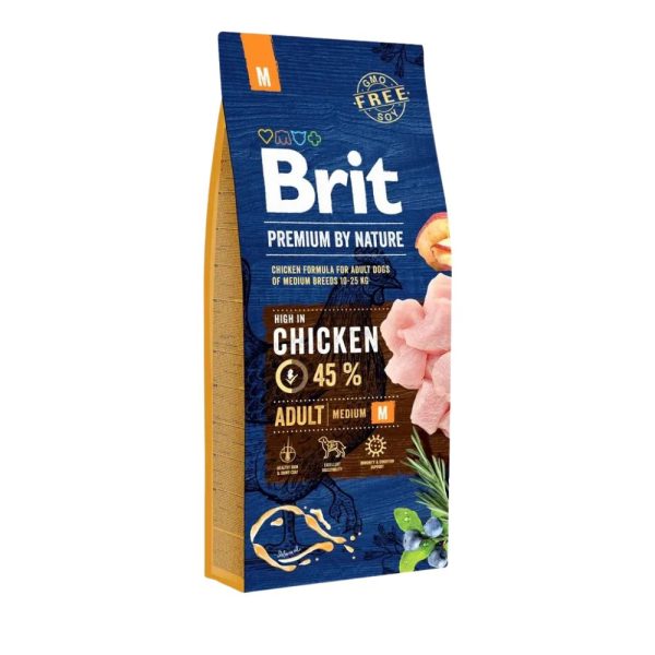 Brit Premium by Nature Adult M 15kg