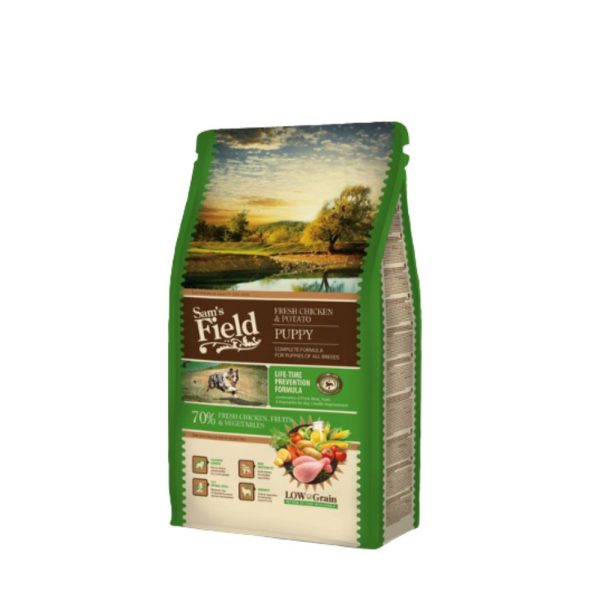 Sam's Field Piletina i Krumpir Puppy 2,5 kg | Suha hrana za štence
