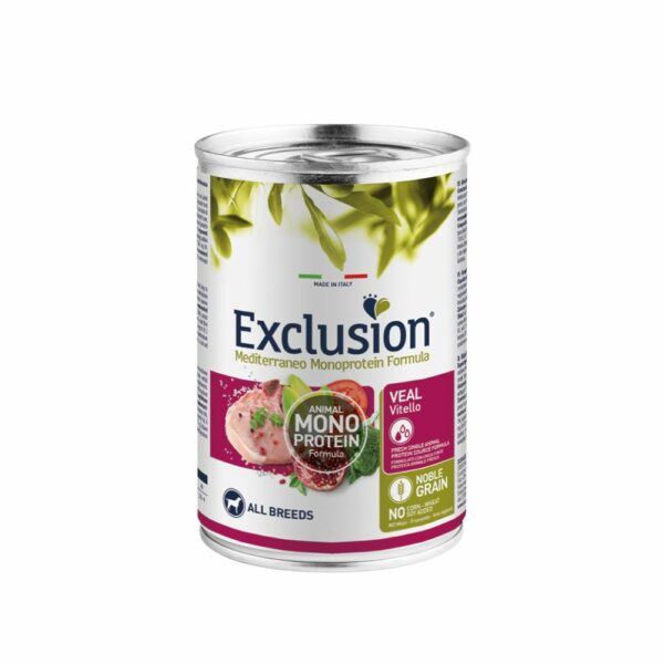 Exclusion monoprotein veal