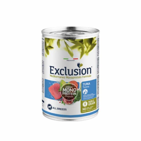 Exclusion monoprotein tuna