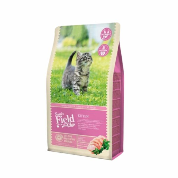 Sam's Field Piletina Kitten 2,5kg | Suha hrana za mačiće