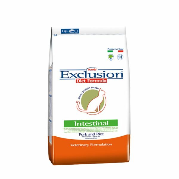 Exclusion intestinal pork and rice