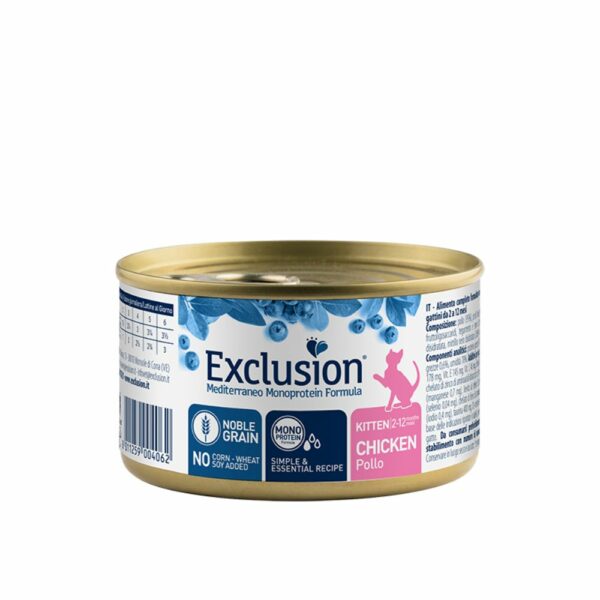 Exclusion chicken 85g