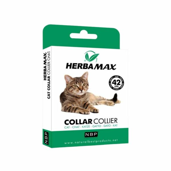Herba Max Ogrlica protiv buha i krpelja za mačke