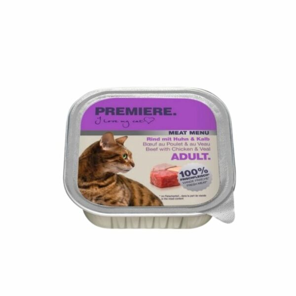 Premiere meat menu