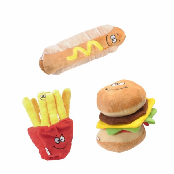 Igračka za pse fast food