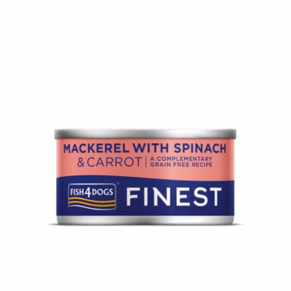 Fish4dogs markerel spinach