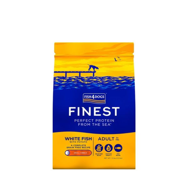 Fish4Dogs Finest Bijela Riba Adult 1,5kg | Suha hrana za pse