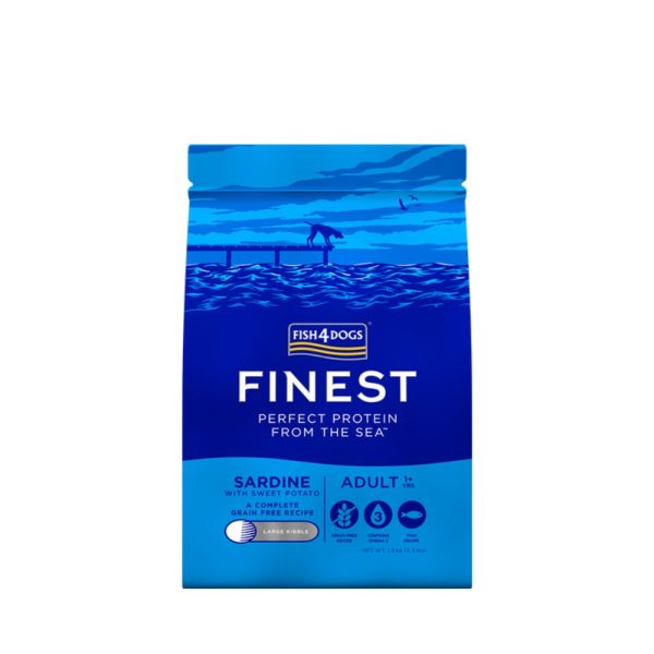 Fish4Dogs Finest Sardine Adult 1,5kg | Suha hrana za pse
