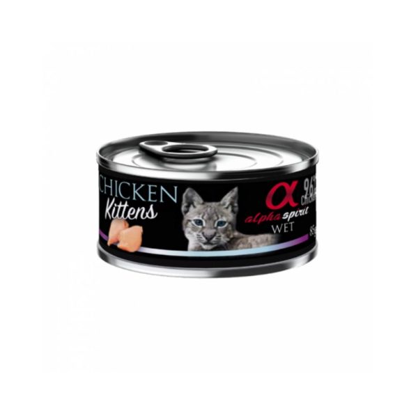 Alpha Spirit Kitten Piletina 85g
