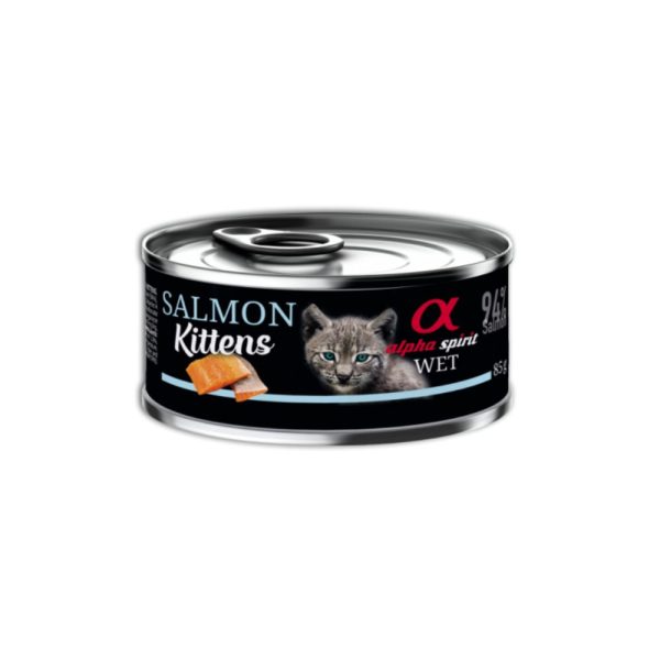 Alpha Spirit Kitten Losos 85g