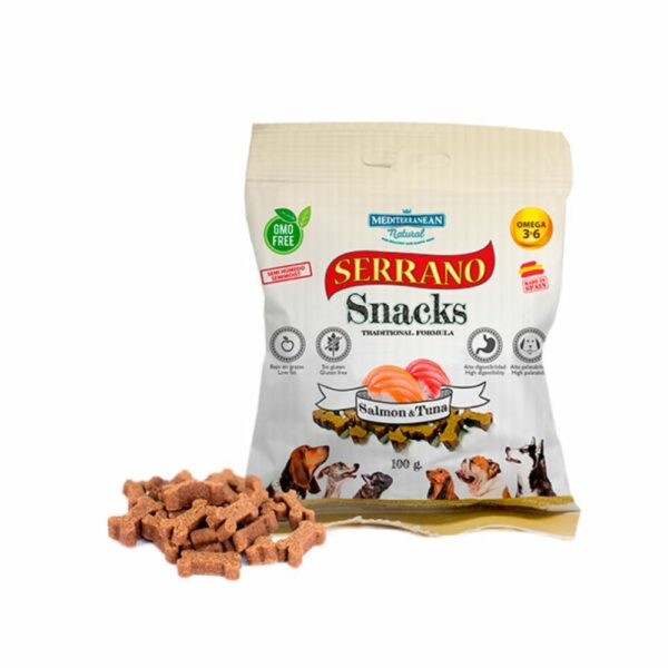 Serrano Snacks Losos i tuna 100g