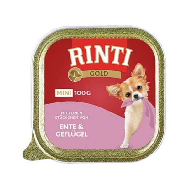 Rinti Mini Gold Patka i Perad 100g