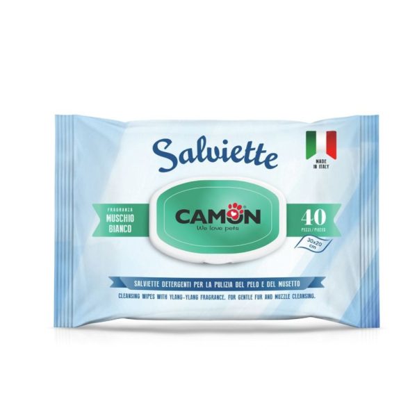 Camon Salviette Bijeli Mošus 40 komada