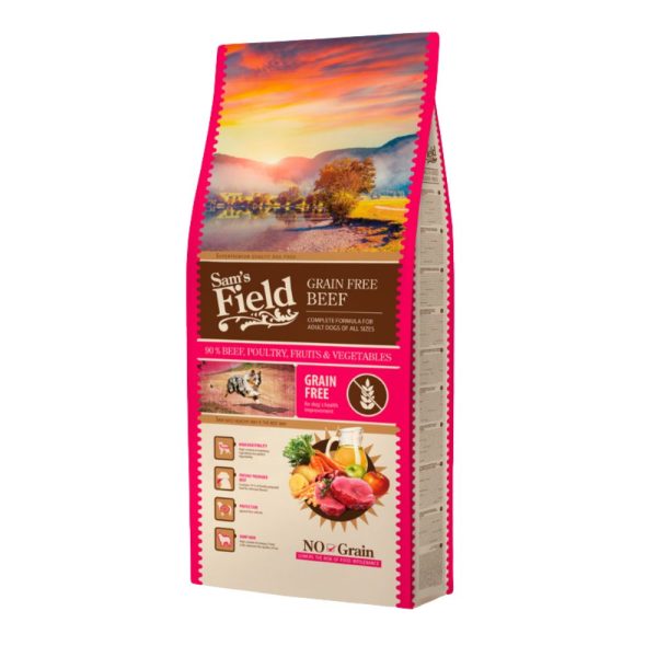 Sam's Field Govedina Grain Free Adult 13kg | Suha hrana za pse