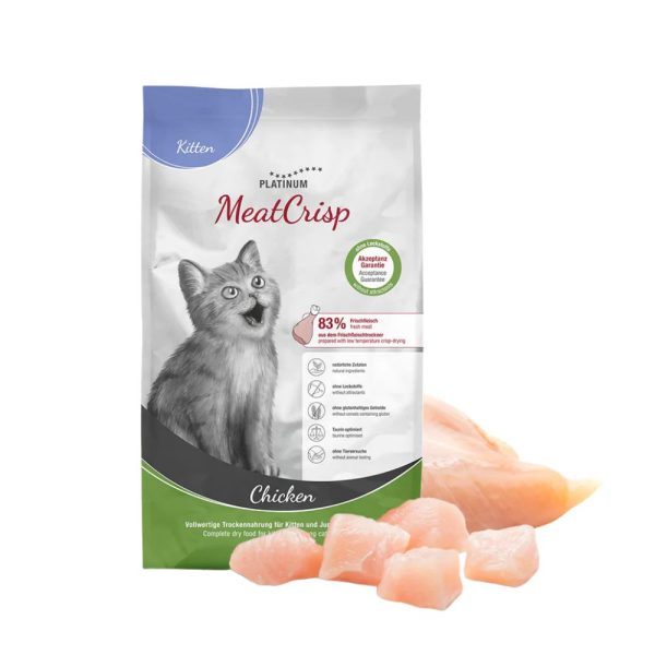 Platinum MeatCrisp Piletina Kitten 1,5kg | Suha hrana za mačice