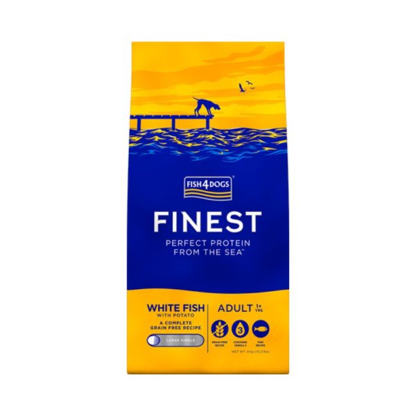 Fish4Dogs Finest Bijela Riba Adult 6kg | Suha hrana za pse
