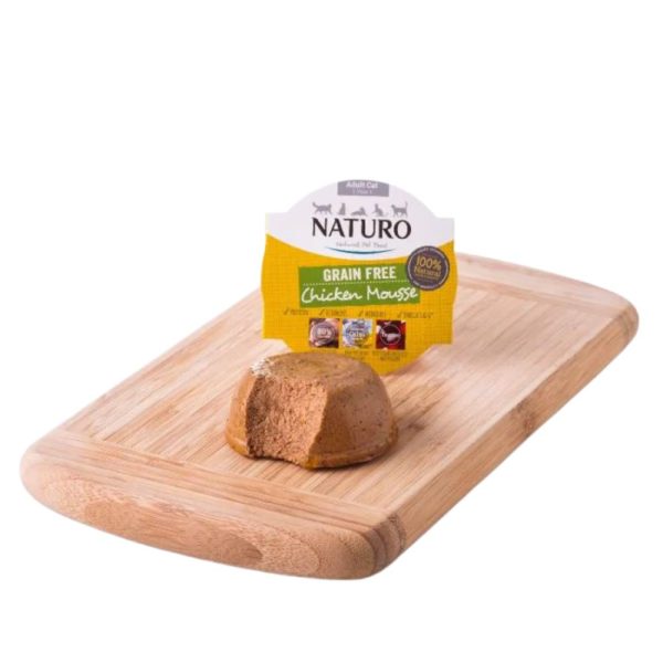 Naturo Pileći Mousse 85g | Mokra hrana za mačke