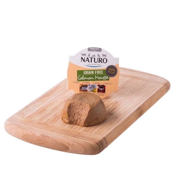 Naturo Losos Mousse 85g | Mokra hrana za mačke