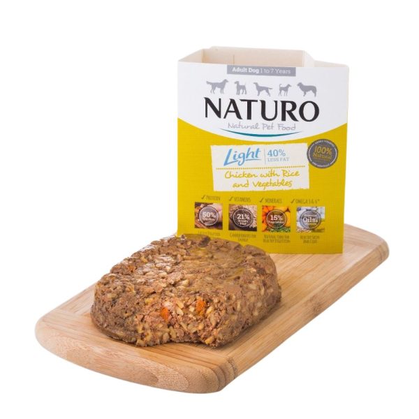 Naturo Light Piletina, Riža i Povrće 400g | Mokra hrana za pse