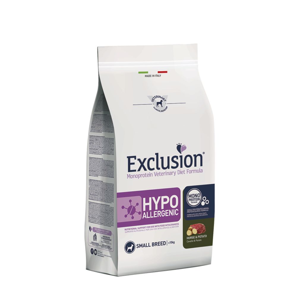 Exclusion Hypoallergenic Konj i Krumpir S/M 2kg | Malo zrno