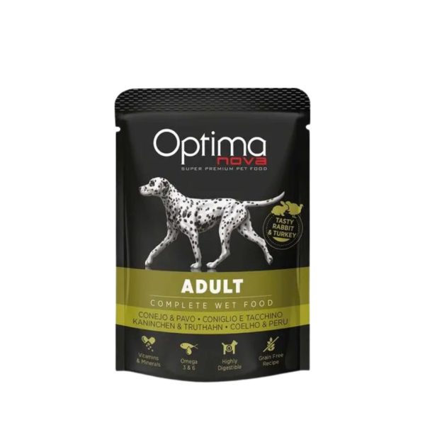 Optimanova Adult Mokra hrana Zec 300g | Mokra hrana za pse