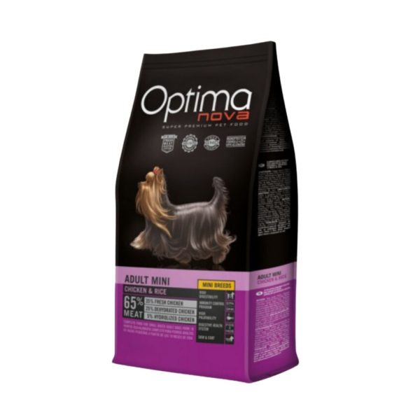 Optimanova Adult Mini Piletina i Riža 2kg