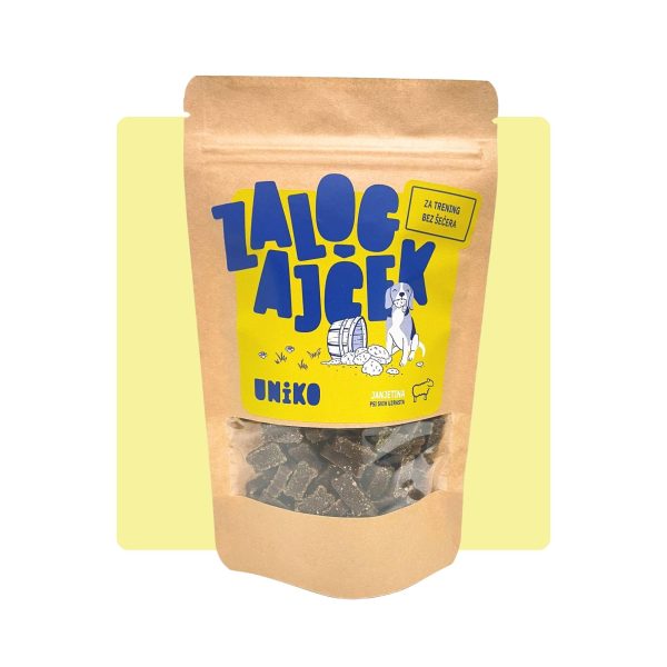 UNiKO Zalogajček Janjetina 150g| Poslastice za pse