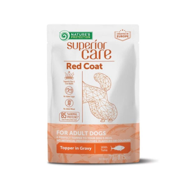 Nature's Protection Crvene dlake s tunom 70g – Mokra hrana za pse