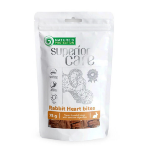 Nature's Protection rabbit heart bites 75g